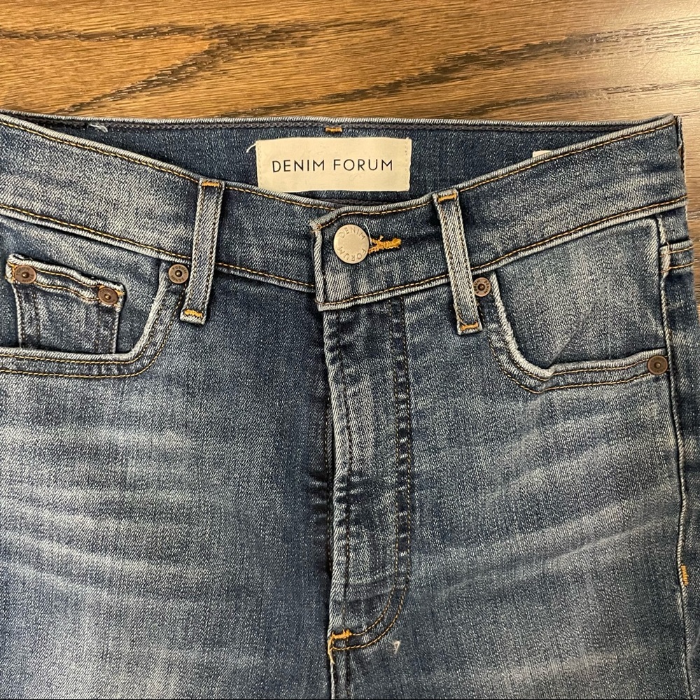 Denim Forum high rise skinny jean - Picture 3 of 6
